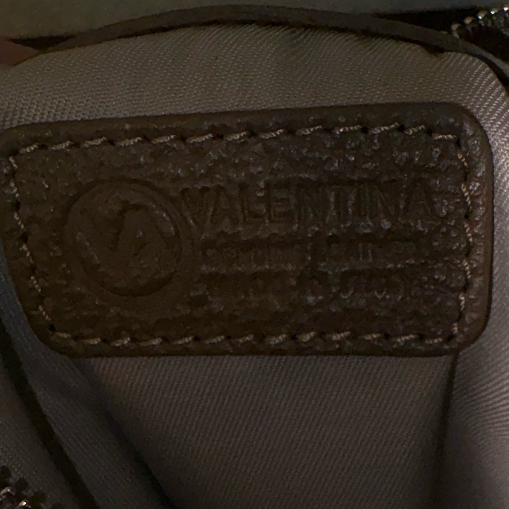 Valentina Tan Leather Backpack NWOT - Picture 11 of 12